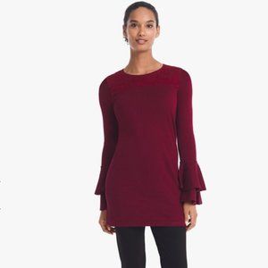 White House Black Market Burgundy Top